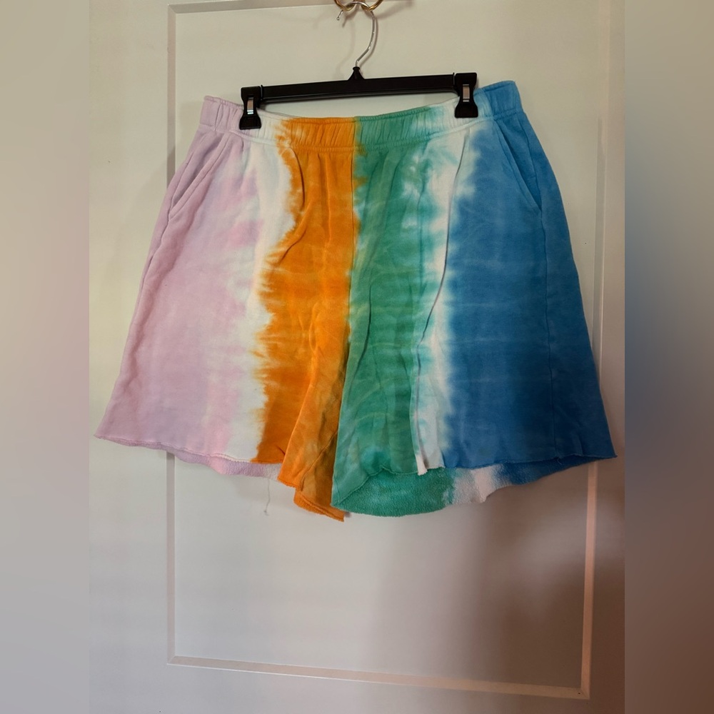 Wild Fable Men's Oversized Jersey Knit Tie-Dye Shorts